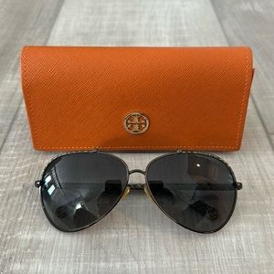 TORY BURCH - Aviator Sunglasses - Snake